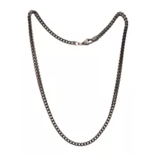 Oxidized Gold Franco Chain Necklace at Spencer's