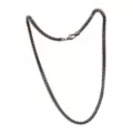 Oxidized Gold Franco Chain Necklace at Spencer's