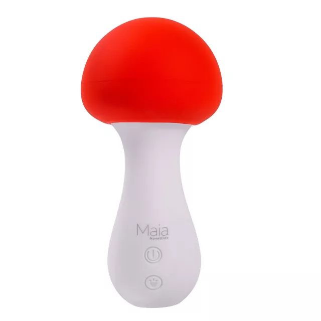 Maia Trippy Toys Mushroom Wand Vibrator at Spencer's