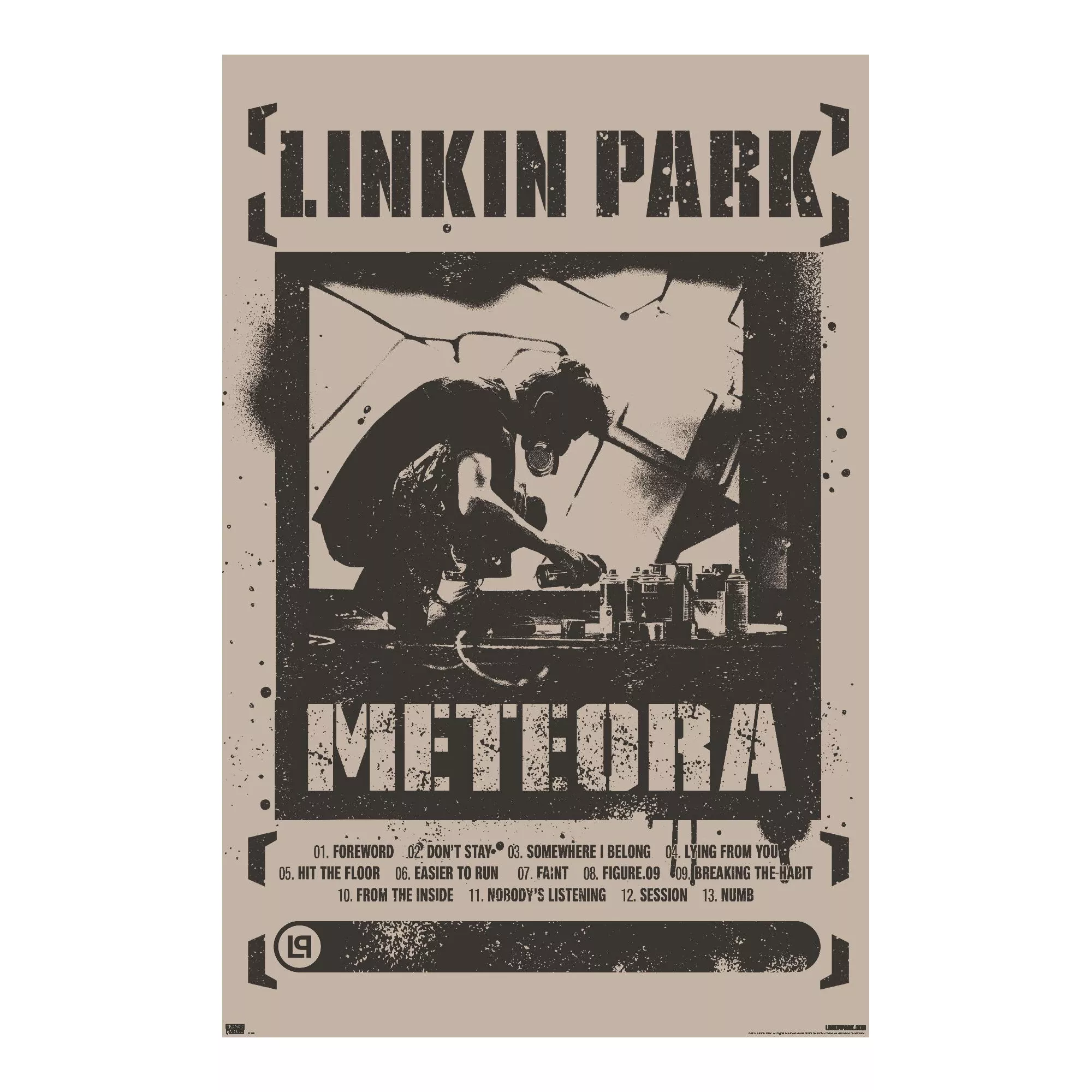 Linkin Park Meteora Poster at Spencer's