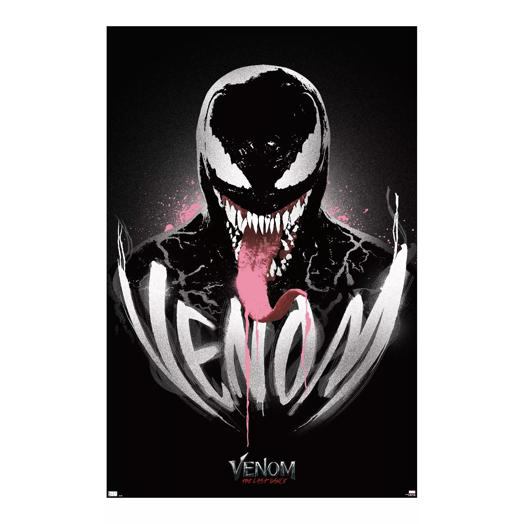 Black Venom Poster - Marvel at Spencer's