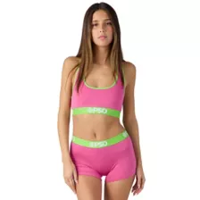 PSD Pink and Green Boyshorts at Spencer's