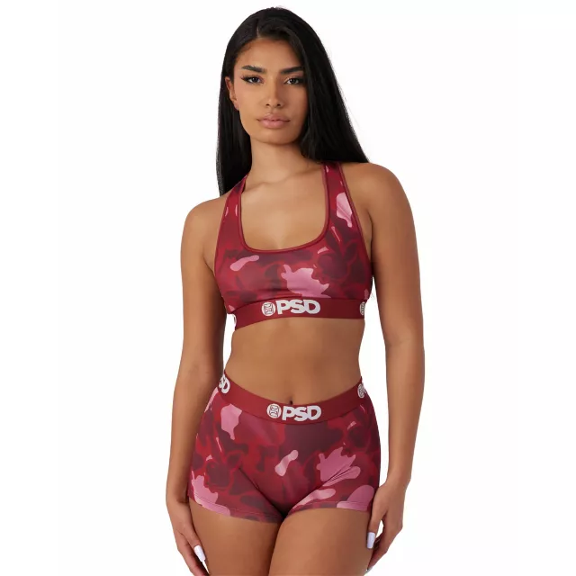 PSD Red Camo Playboy Boyshort Panties at Spencer's