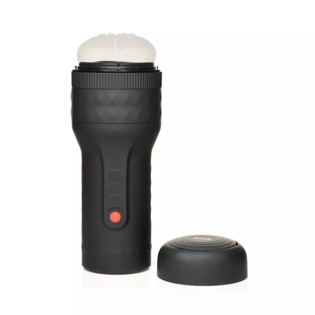 Jock Tightening and Vibrating Masturbator