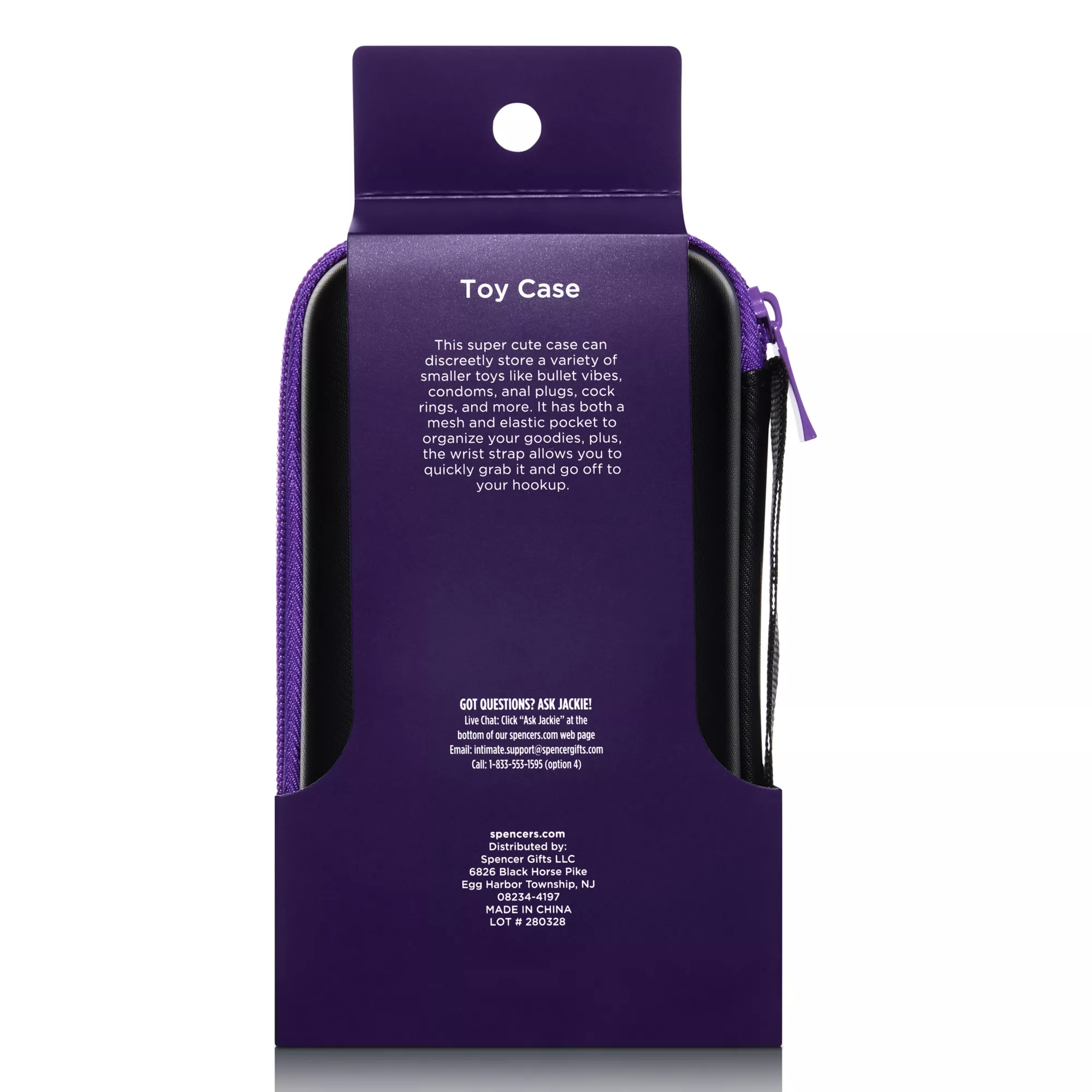 Hott Love Small Toy Case at Spencer's