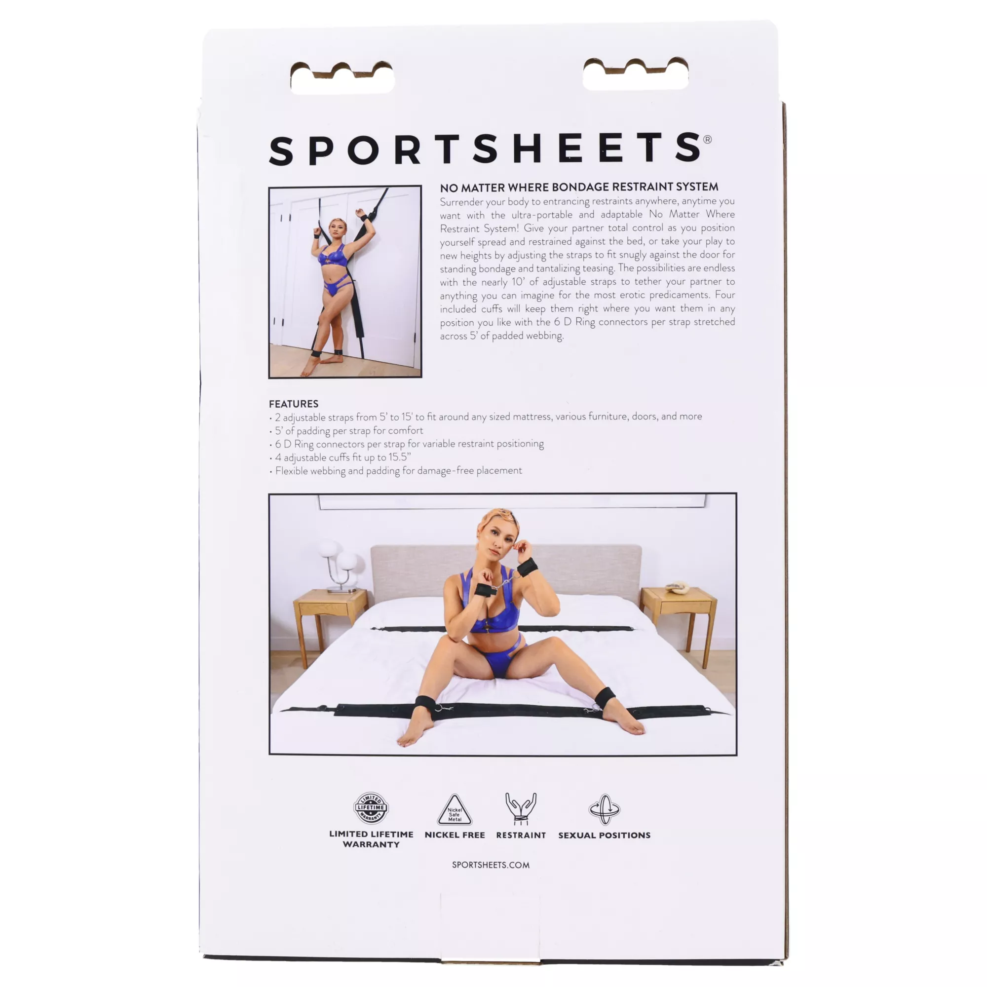 No Matter Where Bondage Restraint System at Spencer's