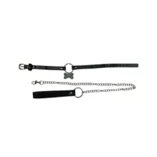 Pleasure Bound Puppy Play Collar and Leash at Spencer's