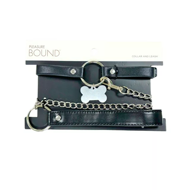 Pleasure Bound Puppy Play Collar and Leash at Spencer's