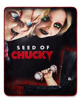 Seed of Chucky Fleece Blanket