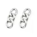 Chain Link Dangle Earrings - 4 Gauge at Spencer's