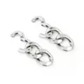 Chain Link Dangle Earrings - 4 Gauge at Spencer's