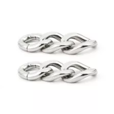 Chain Link Dangle Earrings - 4 Gauge at Spencer's