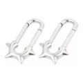 Spiked Safety Pin Earrings - 4 Gauge at Spencer's