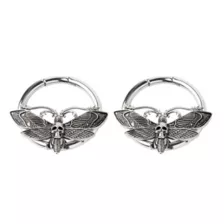 Death Moth O-Ring Tunnels - 4 Gauge at Spencer's