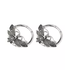 Death Moth O-Ring Tunnels - 4 Gauge at Spencer's
