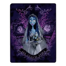 Corpse Bride Double Sided Fleece Blanket at Spencer's