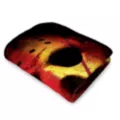 Red Jason Voorhees Fleece Blanket - Friday the 13th at Spencer's
