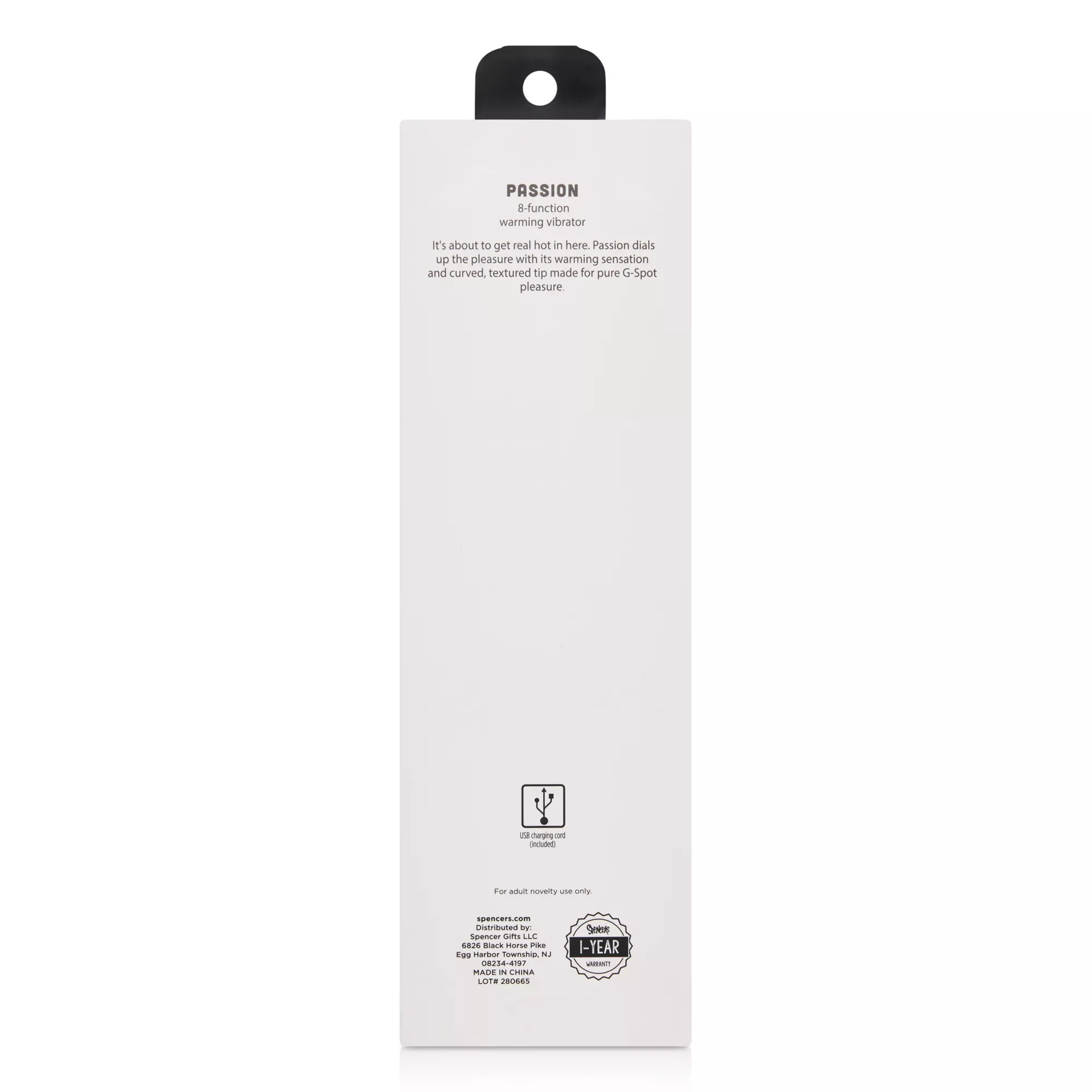 Passion Warming Vibrator at Spencer's