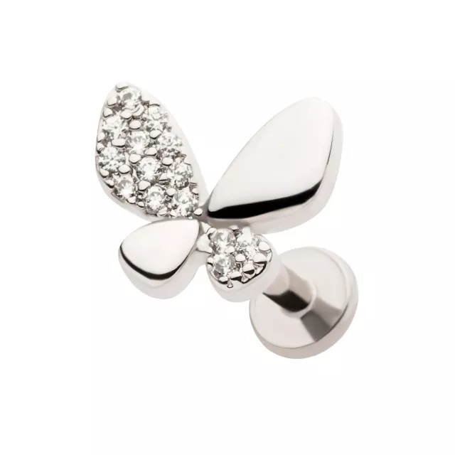 Butterfly Cartilage Earring - 18 Gauge at Spencer's