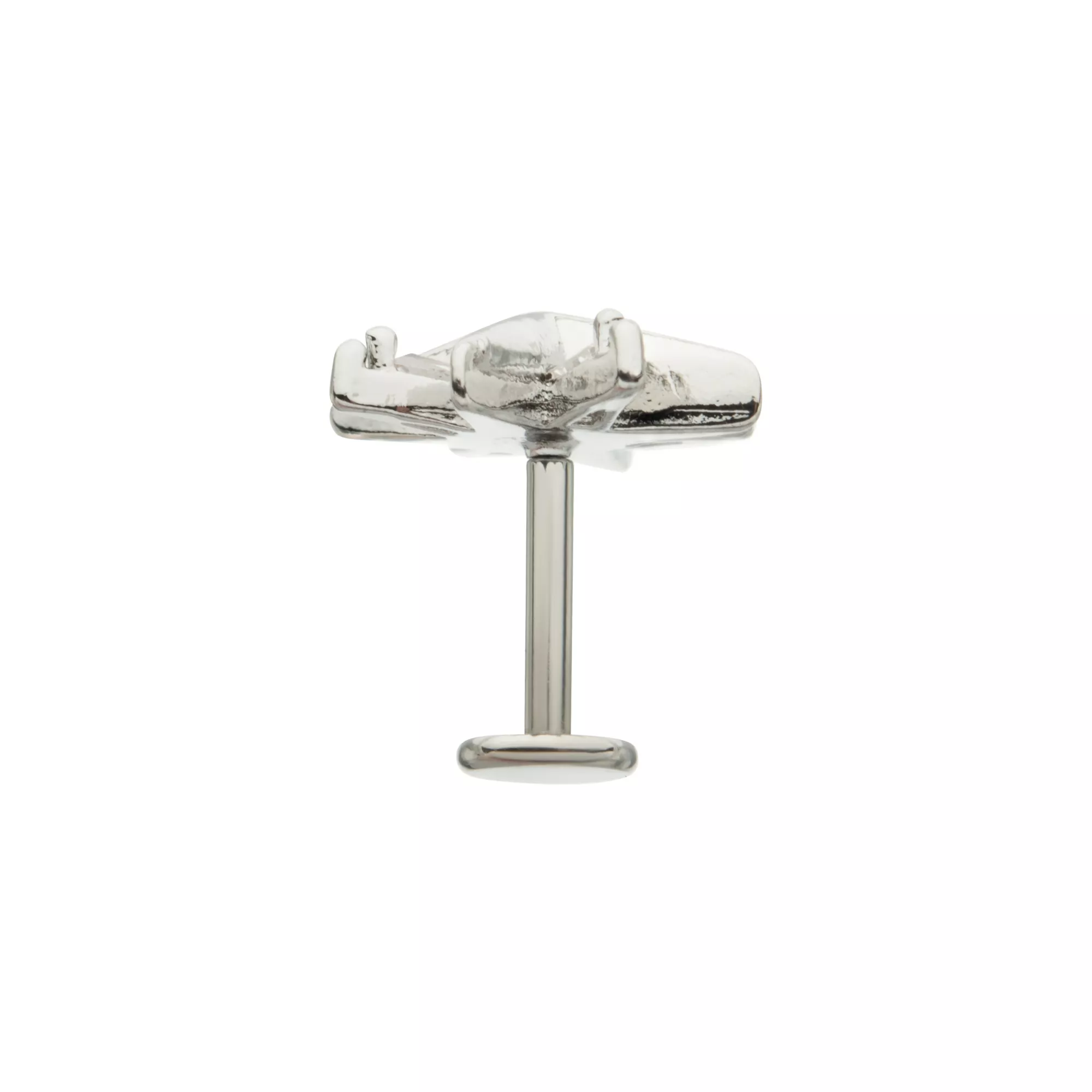 Silver Star Cartilage Stud - 18 Gauge at Spencer's