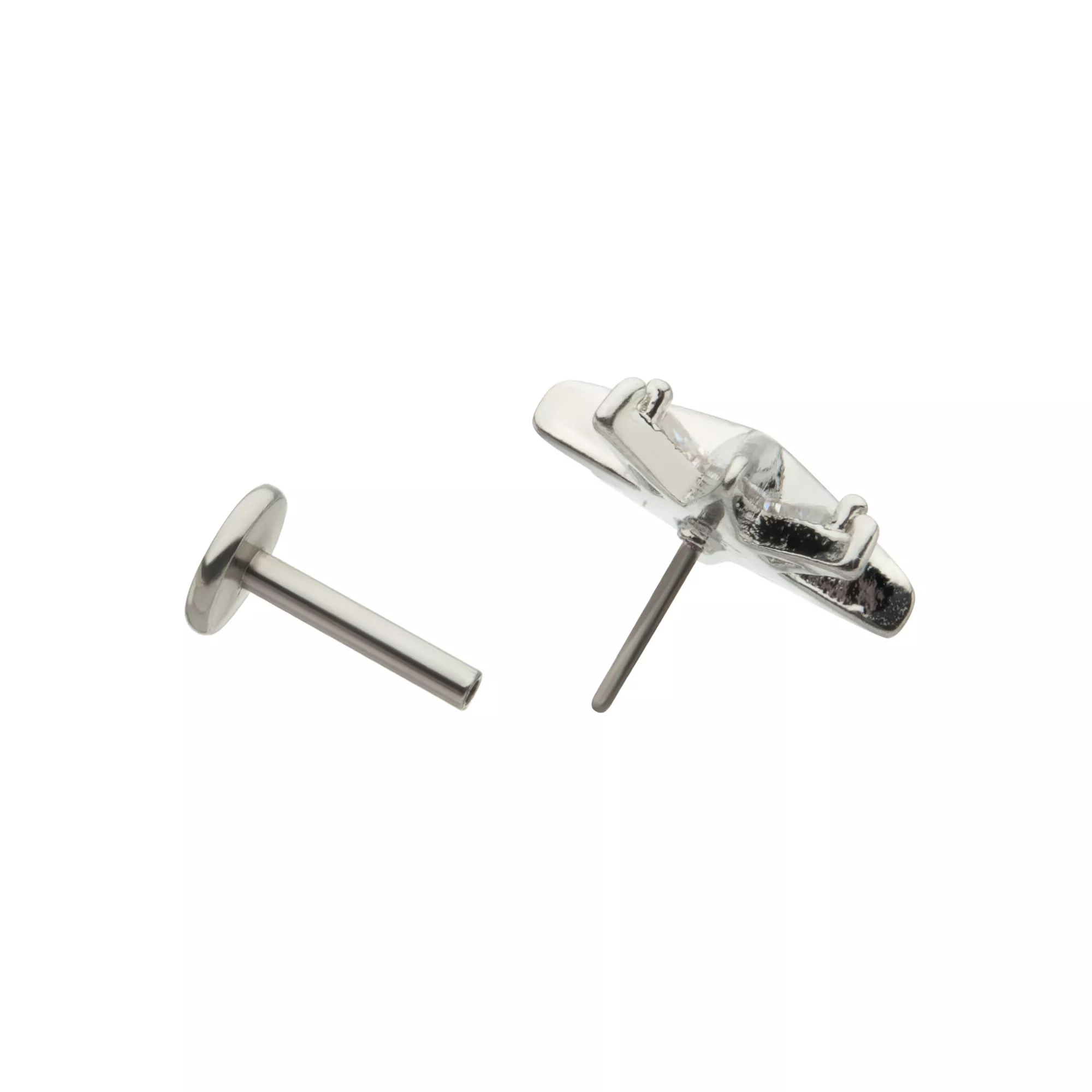 Silver Star Cartilage Stud - 18 Gauge at Spencer's