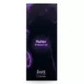 Flutter Butterfly Glitter Clear Dildo with Balls - Hott Love Extreme at Spencer's