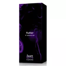 Flutter Butterfly Glitter Clear Dildo with Balls - Hott Love Extreme at Spencer's