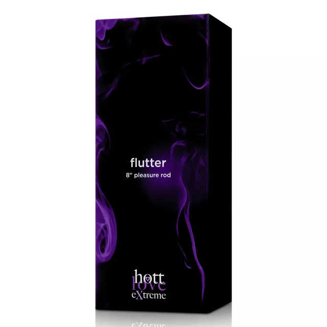 Flutter Butterfly Glitter Clear Dildo with Balls - Hott Love Extreme at Spencer's