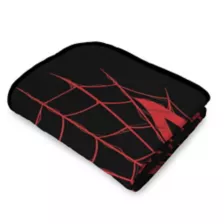 Spider-Man Web Head Fleece Blanket at Spencer's