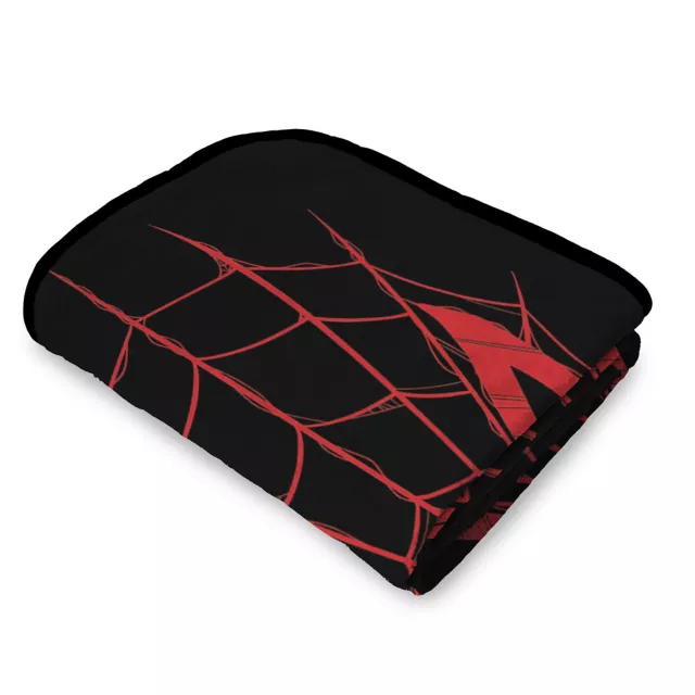 Spider-Man Web Head Fleece Blanket at Spencer's