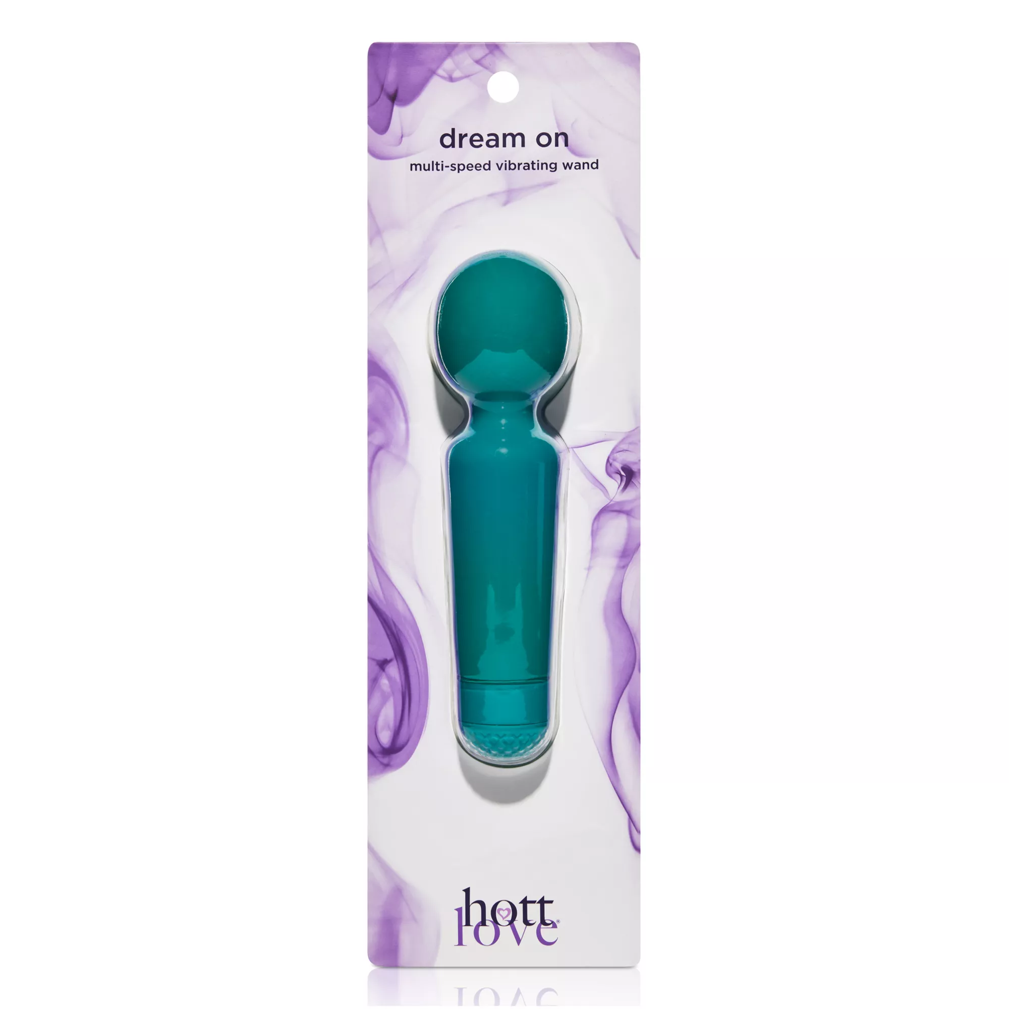 Dream On Vibrating Mini Wand Massager - Hott Love at Spencer's