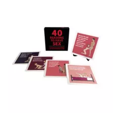 40 Reasons to Have Sex Card Game at Spencer's