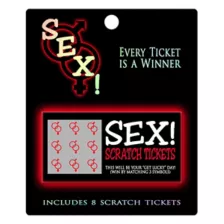 Sex Scratch Tickets at Spencer's