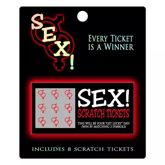 Sex Scratch Tickets at Spencer's