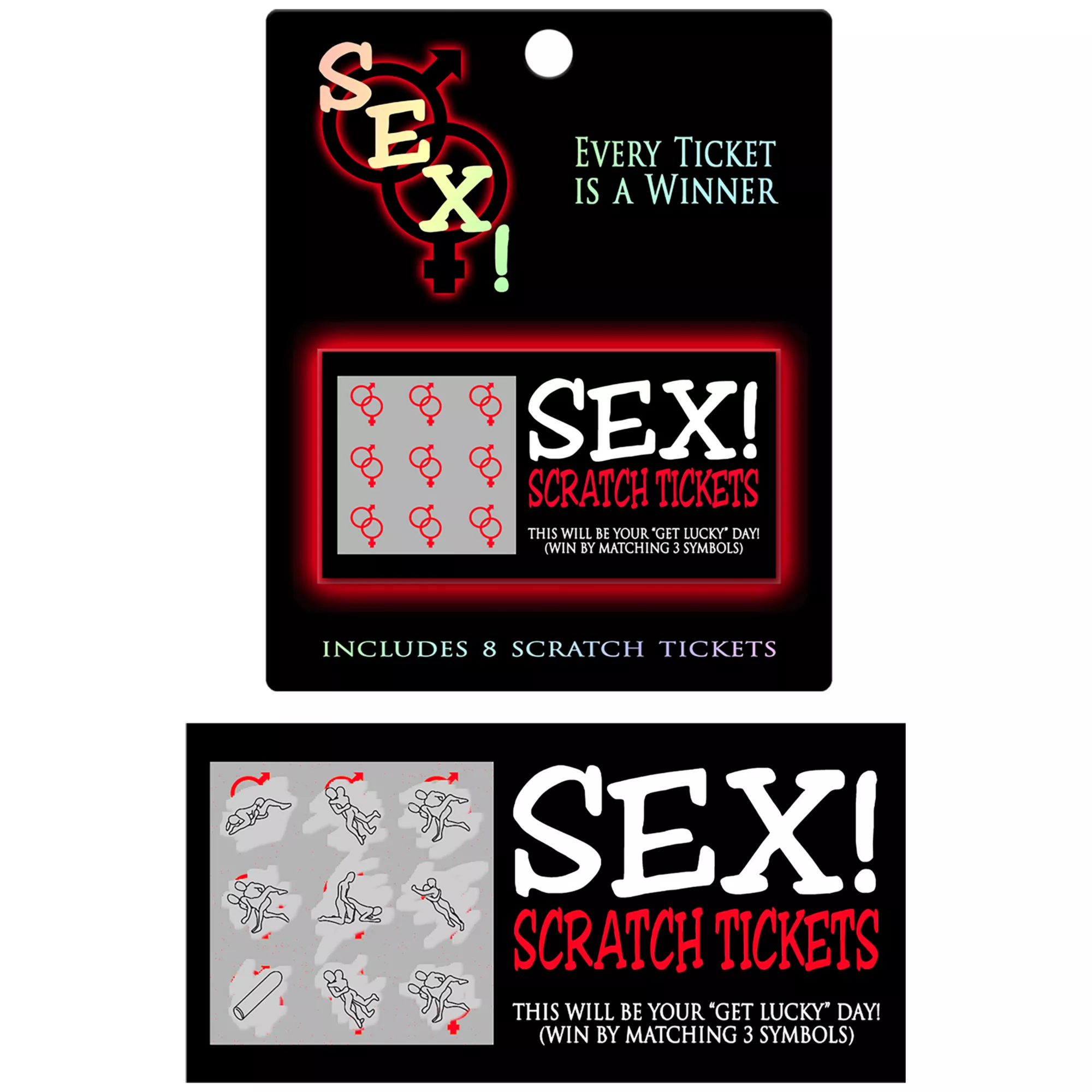 Sex Scratch Tickets at Spencer's
