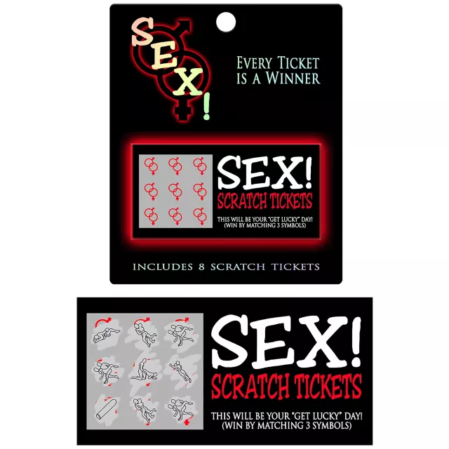 Sex Scratch Tickets at Spencer's