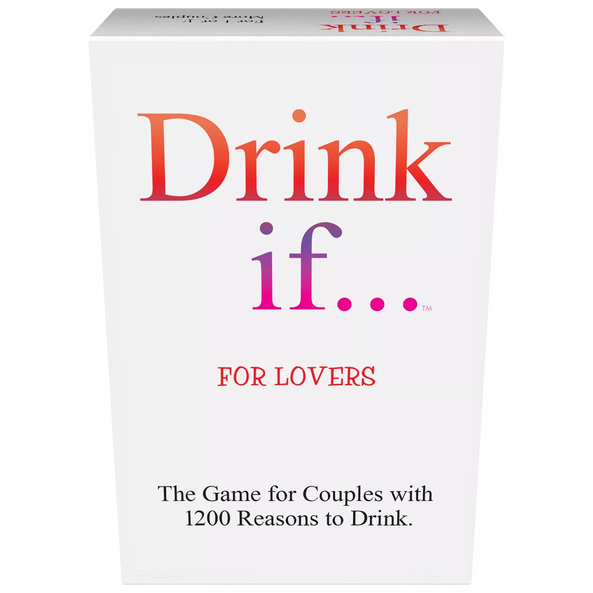 Drink If... Card Game: For Lovers Edition at Spencer's
