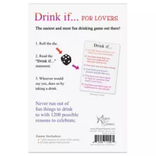 Drink If... Card Game: For Lovers Edition at Spencer's