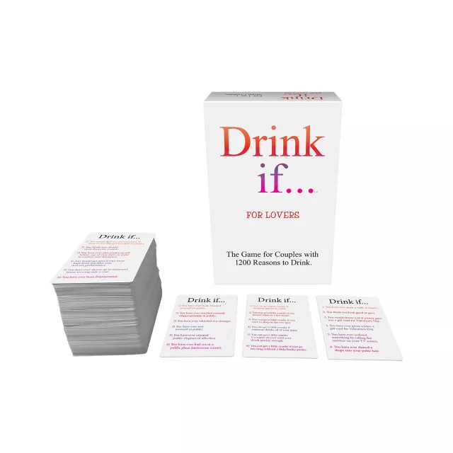 Drink If... Card Game: For Lovers Edition at Spencer's