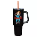Chucky Wanna Play Tumbler with Straw - 40 oz. at Spencer's