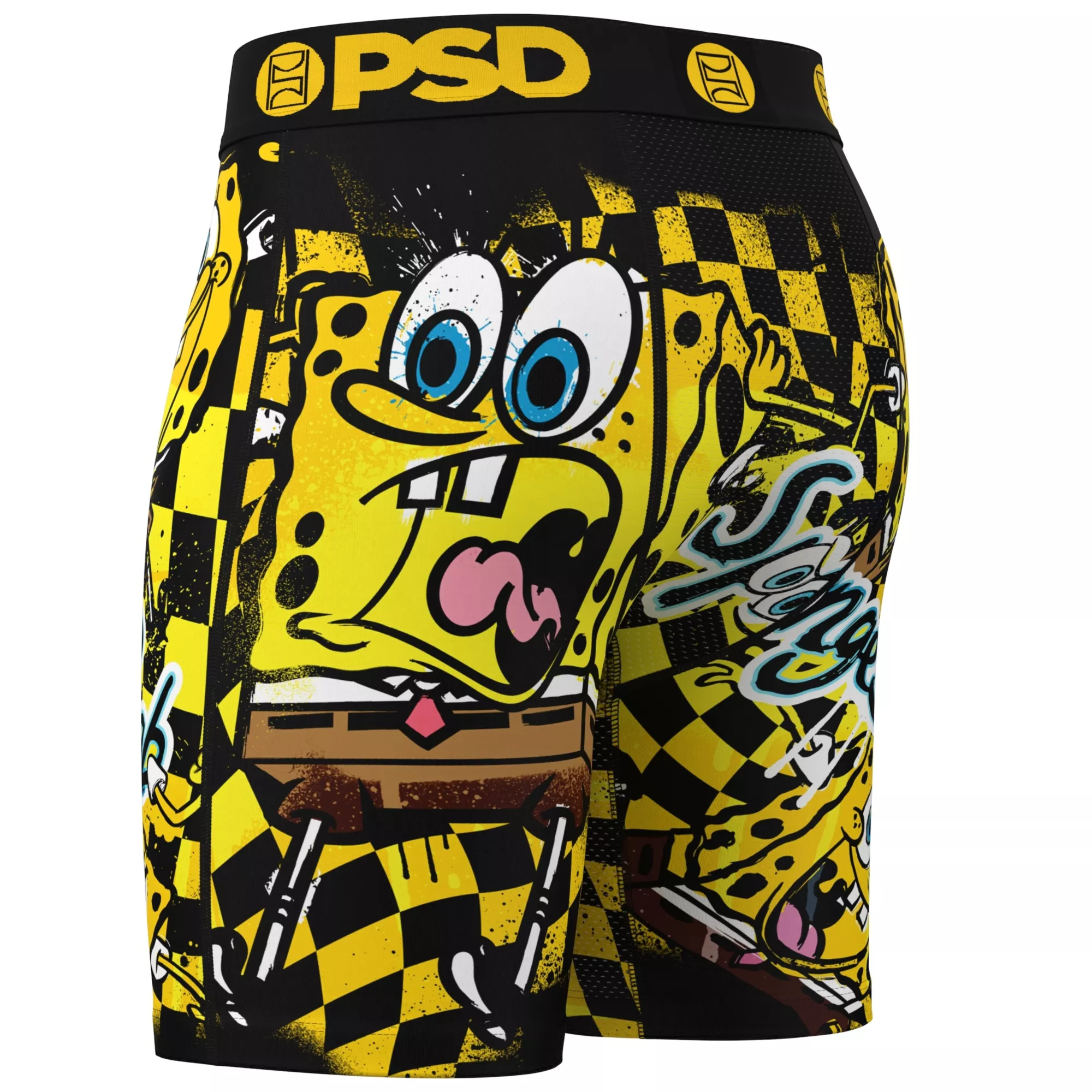 PSD SpongeBob SquarePants Checkered Boxer Briefs
