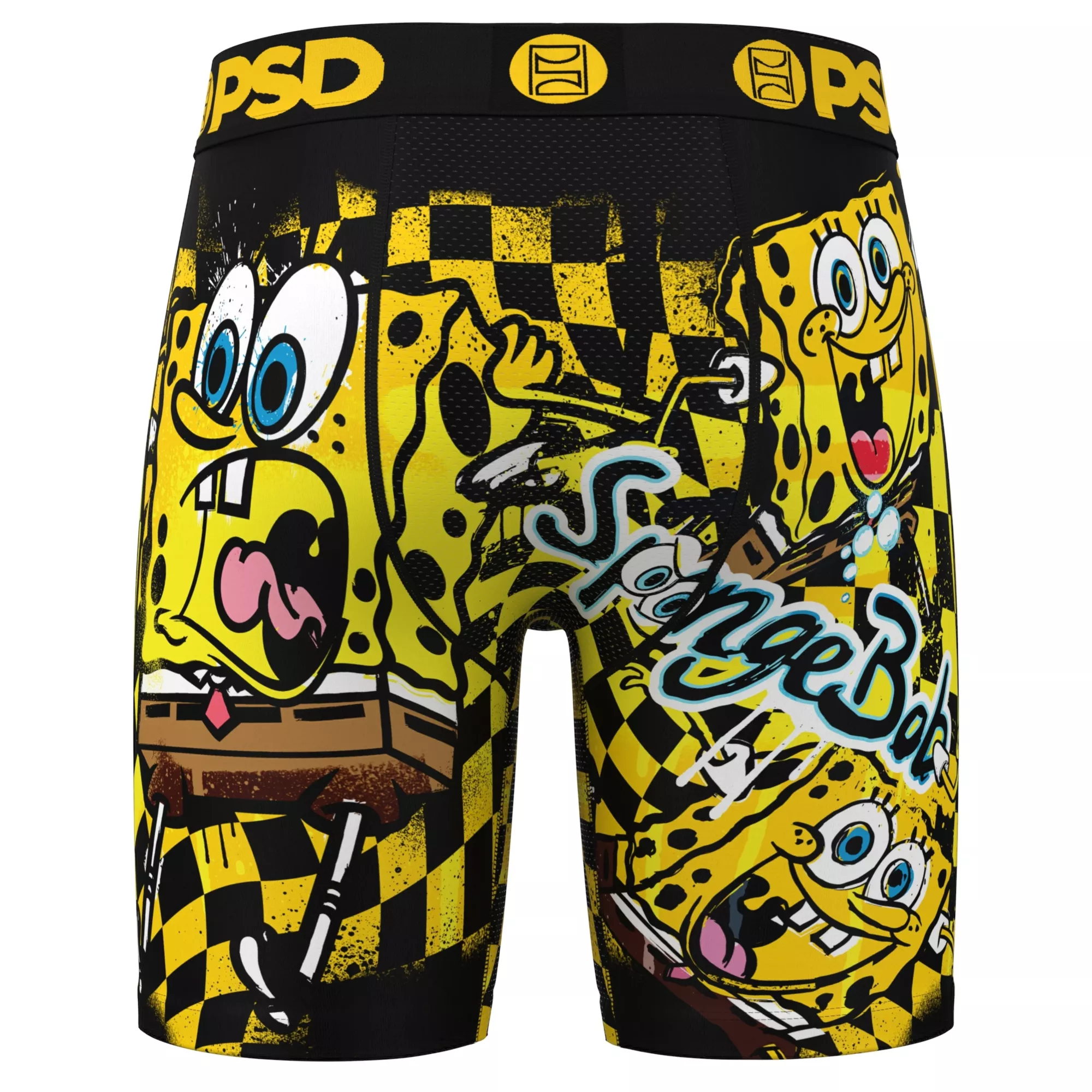 PSD SpongeBob SquarePants Checkered Boxer Briefs