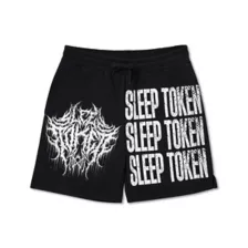 Sleep Token Sweatshorts at Spencer's