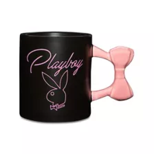 Playboy Bow Handle Coffee Mug - 19.5 oz. at Spencer's