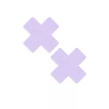 Purple Lace X Nipple Pasties at Spencer's