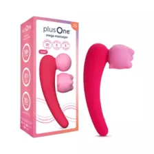 plusOne Pink Mega Massager at Spencer's