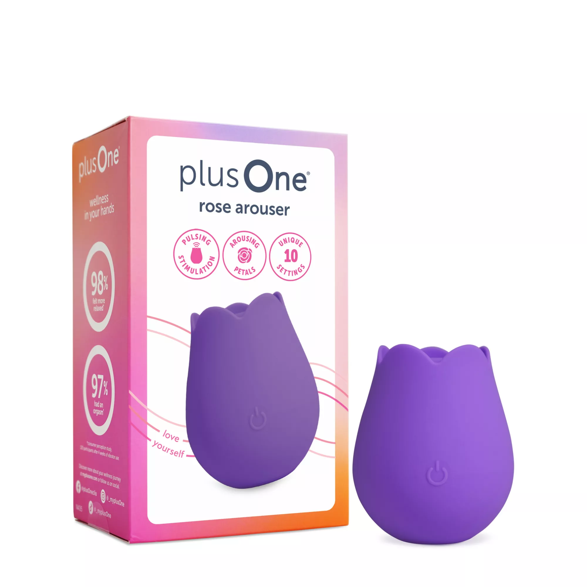 plusOne Rose Purple Arouser at Spencer's