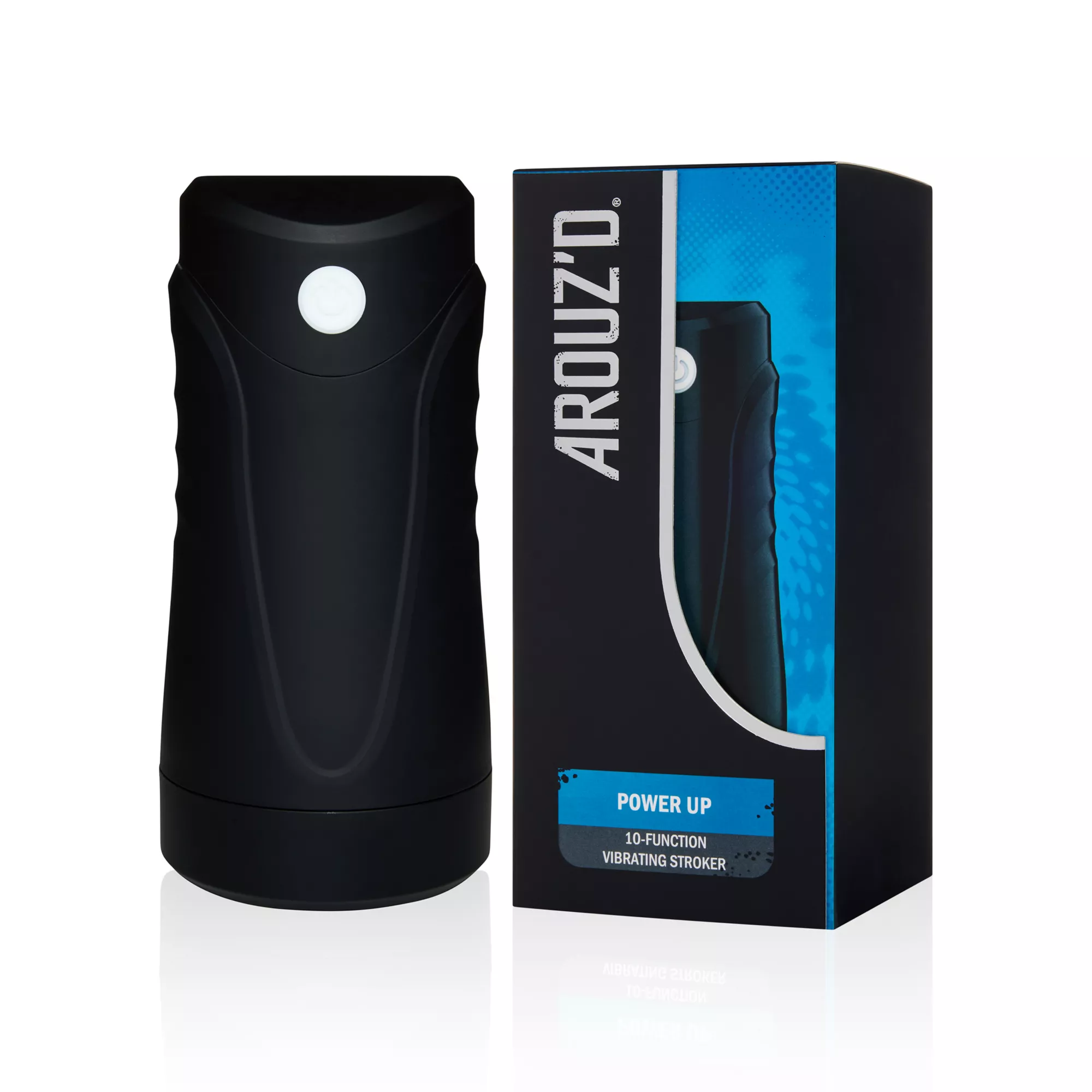 Power Up Vibrating Stroker - Arouz'd at Spencer's