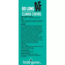 Go Long AF Climax Control Spray - 1 oz. at Spencer's