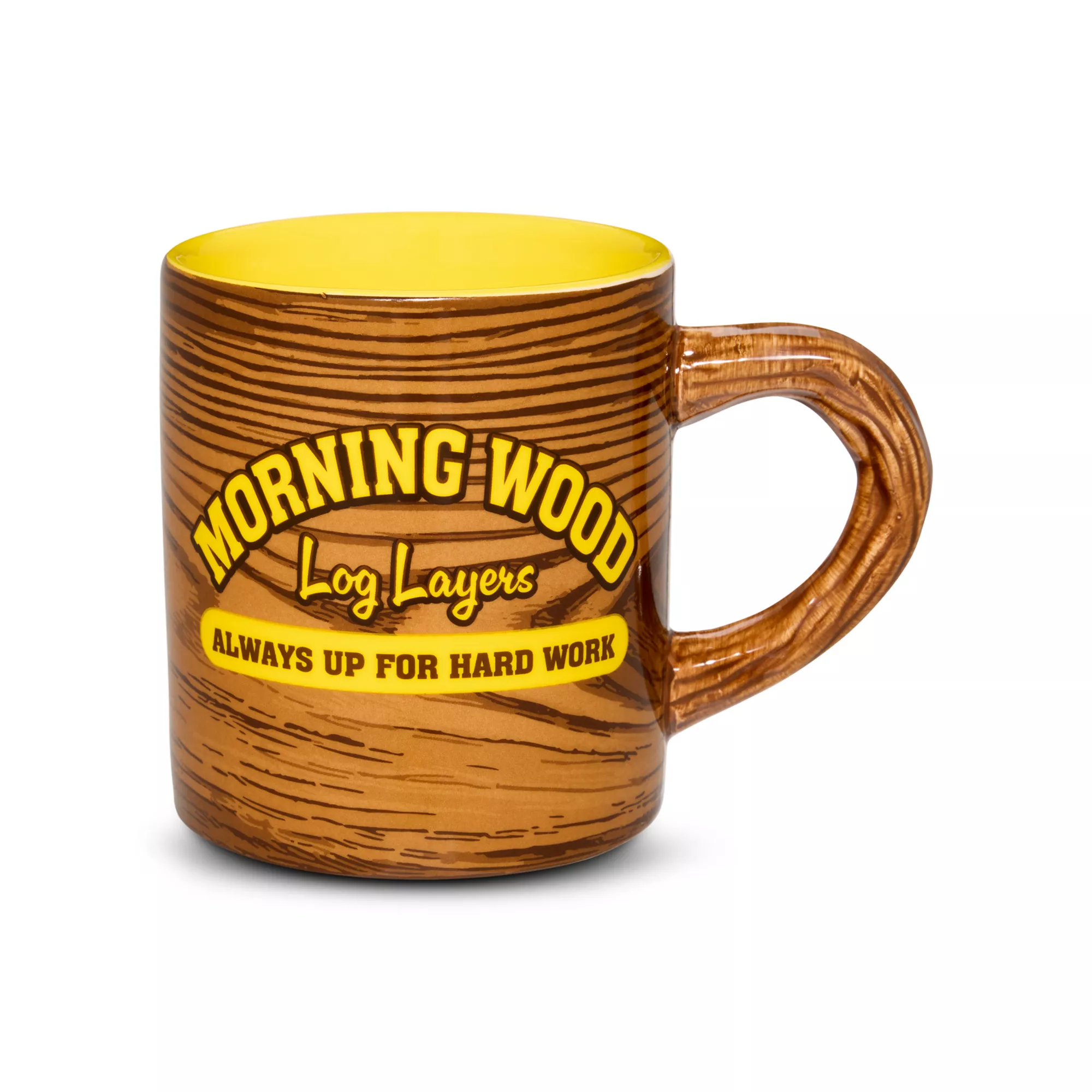 Morning Wood Coffee Mug - 19.5 oz. at Spencer's